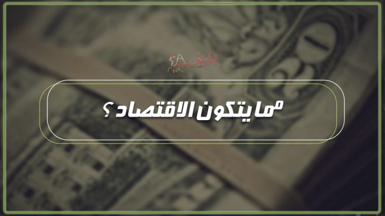 مما يتكون الاقتصاد ؟