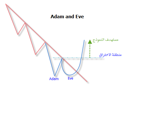 نموذج آدم وحواء الانعكاسي