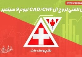التحليل الفني لزوج ال CAD/CHF ليوم 9 سبتمبر