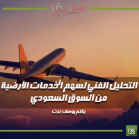 التحليل الفني لسهم الخدمات الأرضية من السوق السعودي