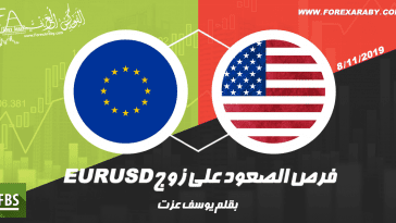 فرص الصعود على زوج EURUSD