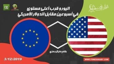 اليورو مقابل الدولار