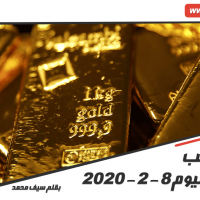 سعر الذهب اليوم السبت 8 - 2 - 2020