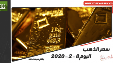 سعر الذهب اليوم السبت 8 - 2 - 2020