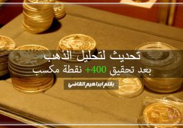 تحديث لتحليل الذهب بعد تحقيق +400 نقطة مكسب
