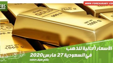 الأسعار الحالية للذهب في السعودية