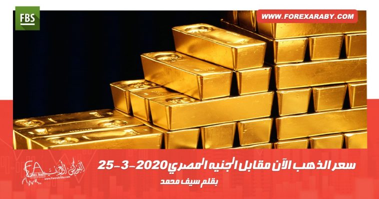 الذهب الآن مقابل الجنيه المصري