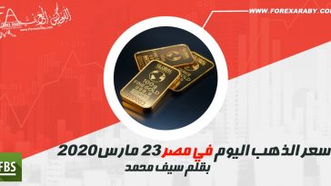 سعر الذهب اليوم في مصر