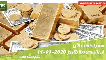 سعر الذهب الآن في السعودية