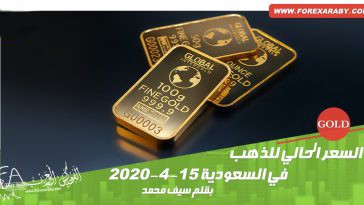السعر الحالي للذهب في السعودية 15-4-2020