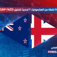 كيف تربح 500 نقطة من الهارمونيك ؟ تحديث لتحليل GBP/NZD بعد الأرباح