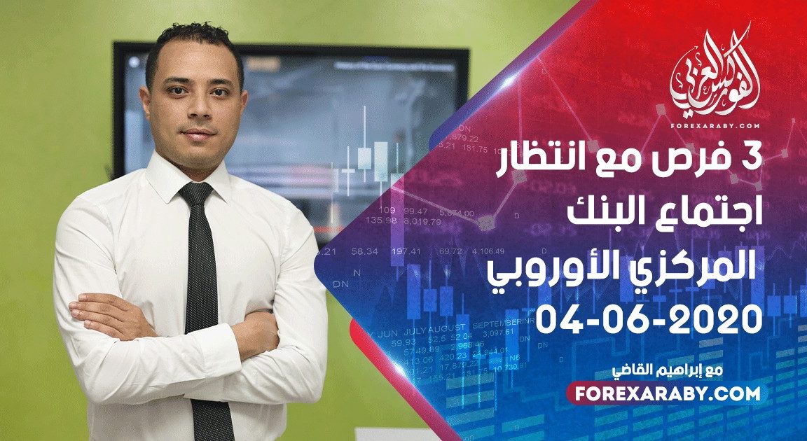 3 فرص في تحليل يوم 4 يونيو مع انتظار اجتماع البنك المركزي الأوروبي