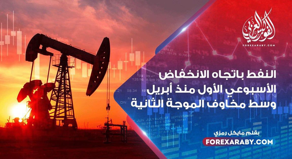 النفط يتجه للانخفاض الأسبوعي الأول منذ أبريل وسط مخاوف من الموجة الثانية
