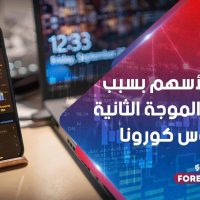 هبوط الأسهم بسبب مخاوف الموجة الثانية من فيروس كورونا