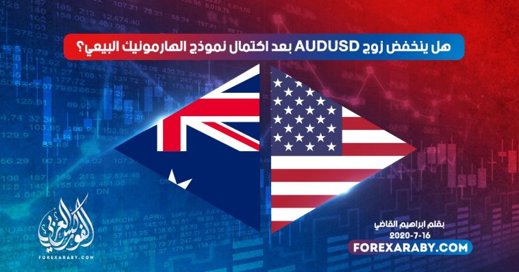 هل ينخفض الاسترالي دولار بعد اكتمال نموذج الهارمونيك البيعي؟