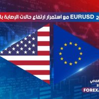استقرار زوج EURUSD مع استمرار ارتفاع حالات الإصابة بالفيروس