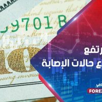 الدولار يرتفع مع ارتفاع حالات الإصابة