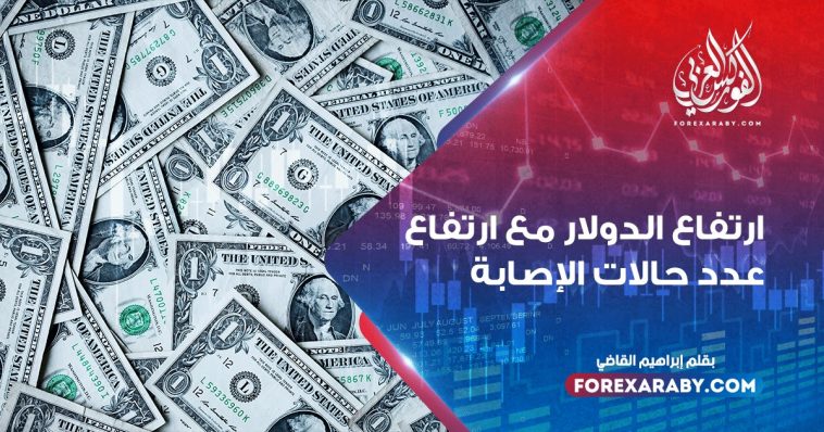 ارتفاع الدولار مع ارتفاع عدد حالات الإصابة