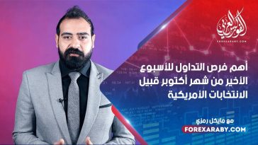 أهم فرص التداول للأسبوع الأخير من شهر أكتوبر قبيل الانتخابات الأمريكية