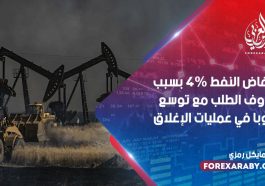 انخفاض النفط 4٪ بسبب مخاوف الطلب مع توسع أوروبا في عمليات الإغلاق