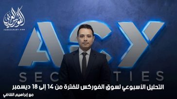 التحليل الأسبوعي لسوق الفوركس للفترة من 14 إلى 18 ديسمبر