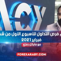 أهم فرص التداول للأسبوع الأول من شهر فبراير ٢٠٢١