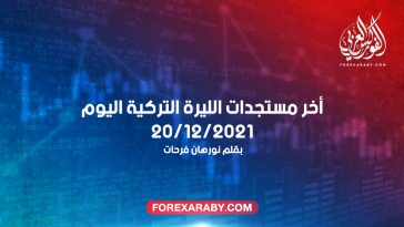 أخر مستجدات الليرة التركية اليوم 20/12/2021