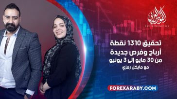 تحقيق 1310 نقطة أرباح وفرص جديدة من 30 مايو إلى 3 يونيو