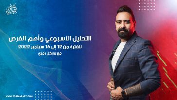 التحليل الأسبوعي وأهم الفرص للفترة من 12 إلى 16 سبتمبر 2022