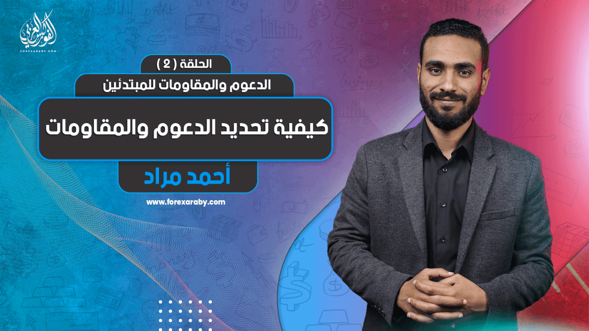 الدعوم والمقاومات للمبتدئين | الحلقة الثانية | كيفية تحديد الدعوم والمقاومات