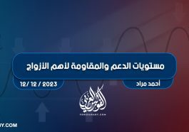 مستويات الدعم و المقاومة اليومية لأهم الأزواج | 12 ديسمبر 2023