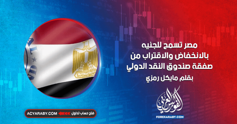 مصر تسمح للجنيه بالانخفاض لتقترب من صفقة صندوق النقد الدولي