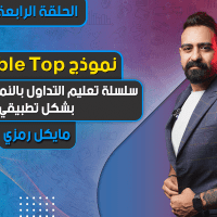سلسلة تعليم التداول بالنماذج السعرية بشكل تطبيقي | الحلقة 4 | نموذج Double Top