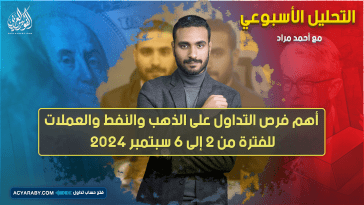 التحليل الأسبوعي وأهم فرص التداول للفترة من 2 إلى 6 سبتمبر 2024