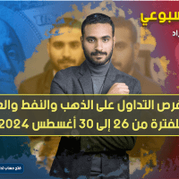 التحليل الأسبوعي وأهم فرص التداول للفترة من 26 إلى 30 أغسطس 2024