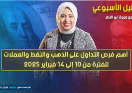 التحليل الأسبوعي وأهم فرص التداول للفترة من 10 إلى 14 فبراير 2025