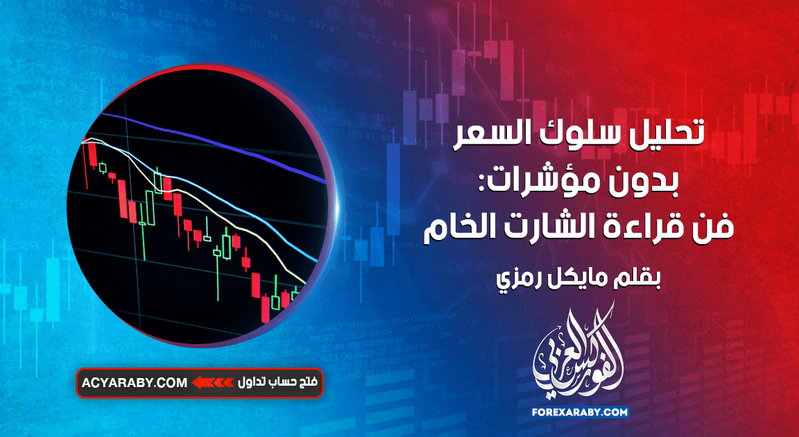 تحليل سلوك السعر بدون مؤشرات: فن قراءة الشارت الخام