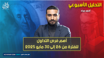 التحليل الأسبوعي وأهم فرص التداول للفترة من 26 إلى 30 مايو 2025