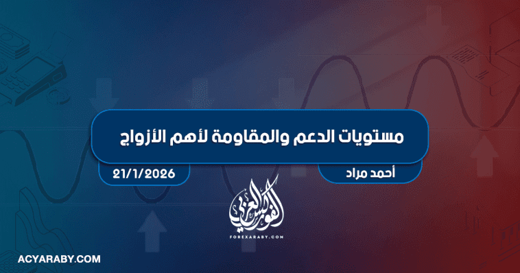مستويات الدعم و المقاومة اليومية لأهم الأزواج | 21 يناير 2026