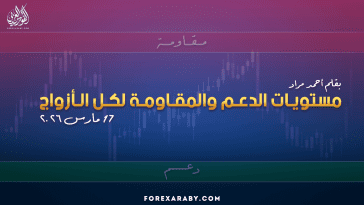 مستويات الدعم و المقاومة اليومية لأهم الأزواج | 17 مارس 2026