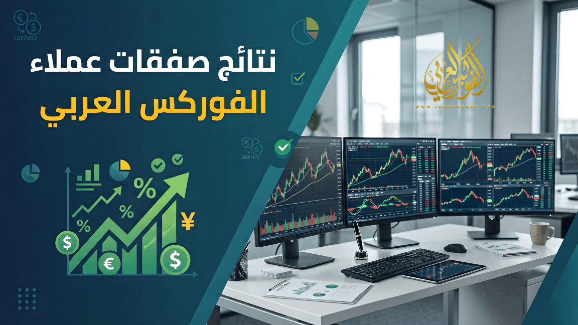 نتائج صفقات عملاء الفوركس العربي