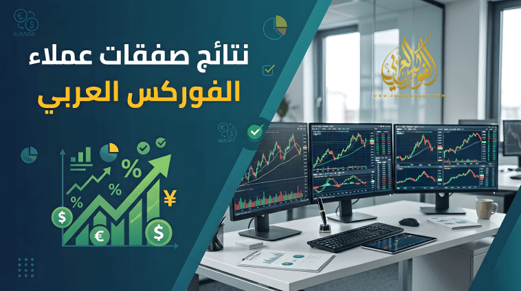 نتائج صفقات عملاء الفوركس العربي