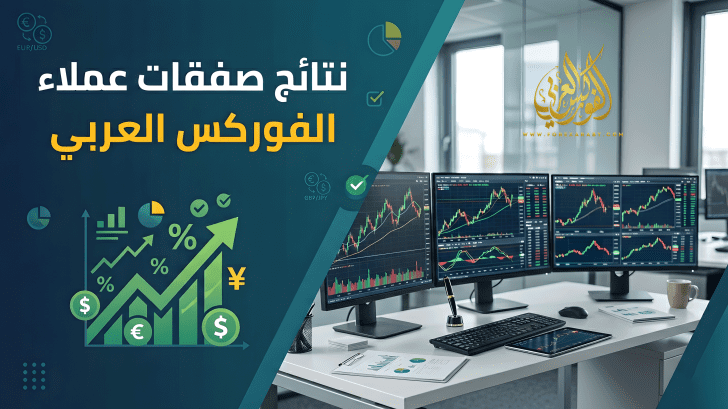 نتائج صفقات عملاء الفوركس العربي