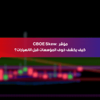 مؤشر CBOE Skew: كيف يكشف خوف المؤسسات قبل الانهيارات؟