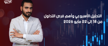 التحليل الأسبوعي وأهم فرص التداول من 18 إلى 22 مايو 2026