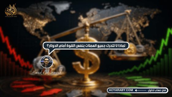 لماذا لا تتحرك جميع العملات بنفس القوة أمام الدولار؟