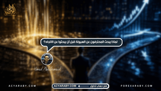لماذا يبحث المحترفون عن السيولة قبل أن يبحثوا عن الاتجاه؟