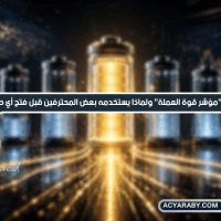 ما هو "مؤشر قوة العملة" ولماذا يستخدمه بعض المحترفين قبل فتح أي صفقة؟