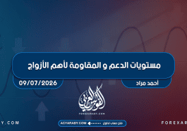 مستويات الدعم و المقاومة اليومية لأهم الأزواج | 9 يوليو 2026