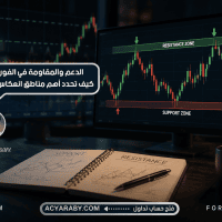 الدعم والمقاومة في الفوركس: كيف تحدد أهم مناطق انعكاس السعر؟